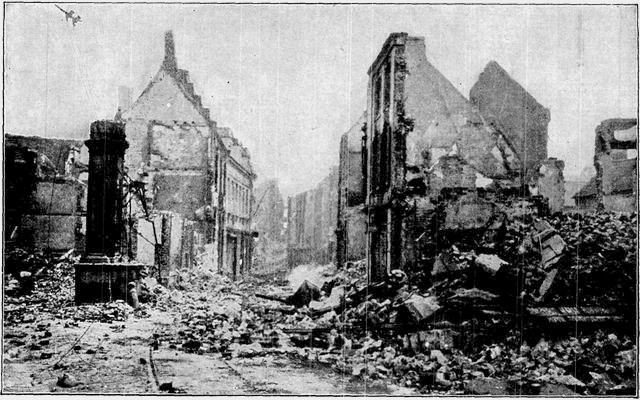 Entrance to the Rue de Diest, Louvain