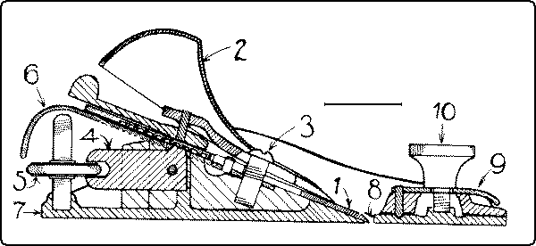 Fig. 108. Section of Block-Plane.