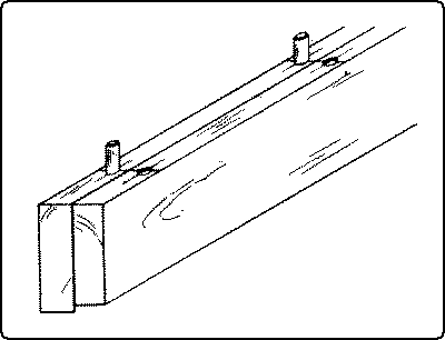 Fig. 262. Edge-to-Edge Joint, Doweled.