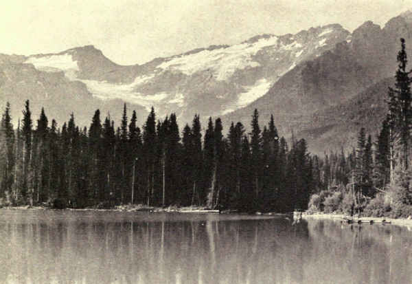 SHOWING THE AGASSIZ GLACIER