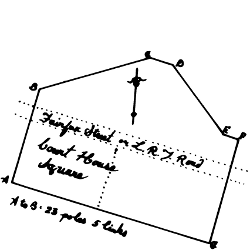 Ten acres of land surrounding the courthouse intended
for the prison bounds. Fairfax County Deed Book V-2, p. 208, 1824.