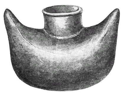 Fig. 414.--Vessel of eccentric form: Arkansas.--1/3.