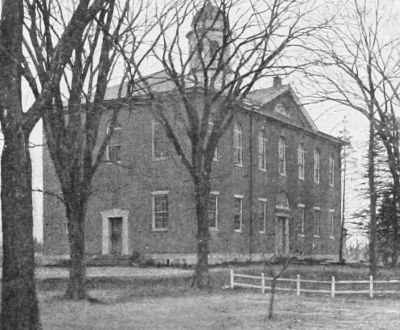 THE PRESENT GYMNASIUM. Where Oliver Wendell Holmes went to school.