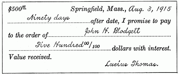 Promissory Note