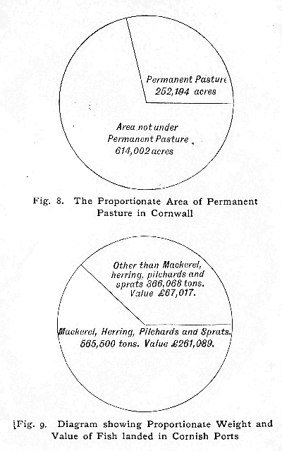 Figures 8 and 9 (Pastures and Fish)