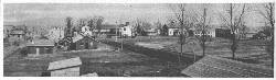 Panoramic view of Camp Sherman, Chillicothe, Ohio, where
the 83d (National Army) Division is in training
(Photo R. K. Wagner & Co.)