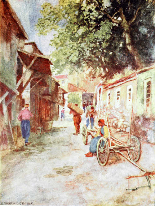 STREET SCENE, CLAY WORKS