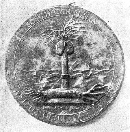 SEAL OF SOUTH CAROLINA (REVERSE)