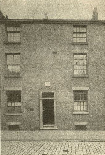 Photograph of a brick building