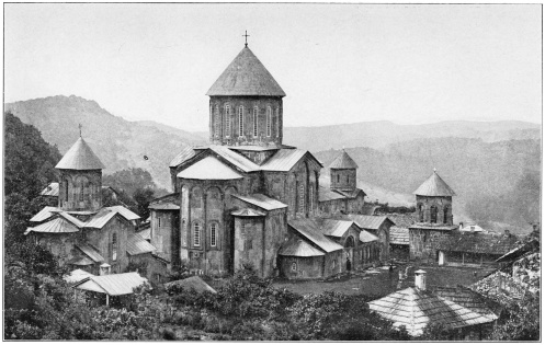 MONASTERY OF GELATI NEAR KUTAIS IN THE CAUCASUS.