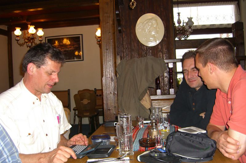 Michel at the 2006 Pforzheim palmtop meeting