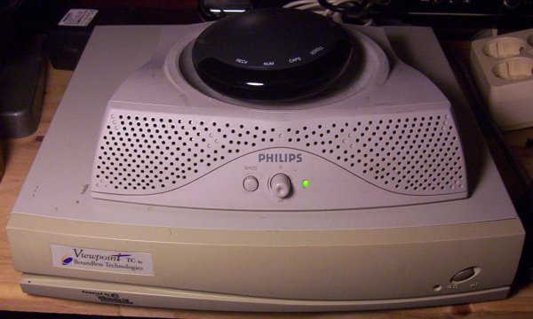 Final box with philips speakes and IR keyboard