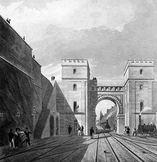 Moorish Arch from the Tunnel, 1831