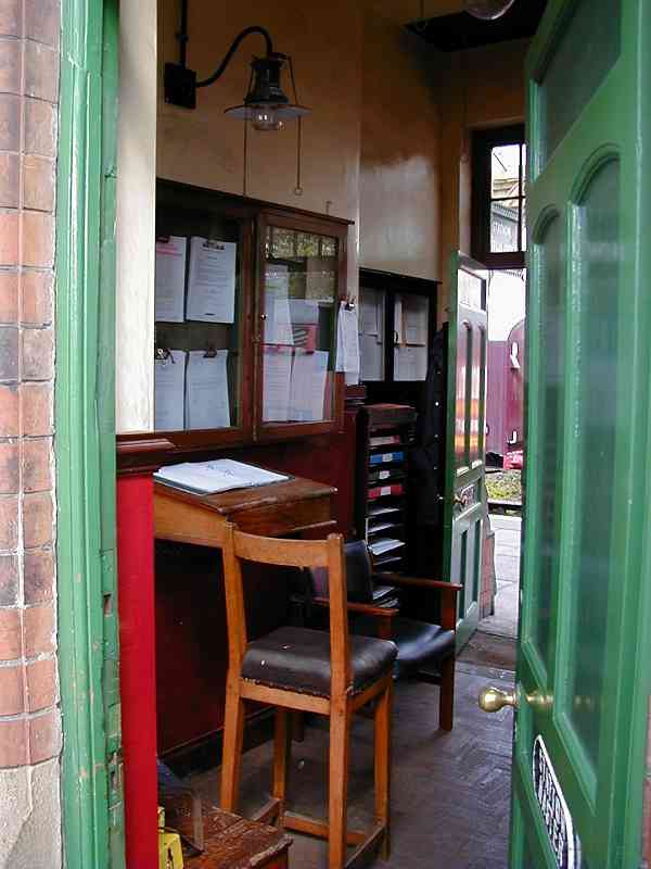 the station master's office