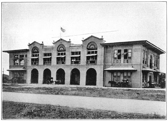 Modern Central School Building