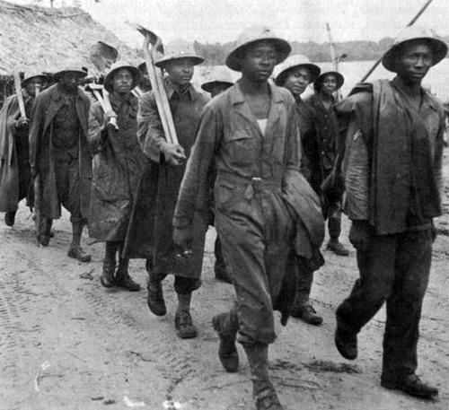 Engineer Construction Troops in Liberia, July 1942