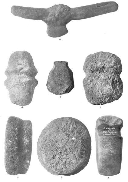 PL. CLXXI—
STONE IMPLEMENTS FROM PALATKI, AWATOBI, AND SIKYATKI