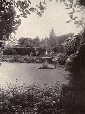 PLATE 5 Garden looking east