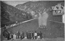 Image not available: BATHING POOL AT GLENWOOD SPRINGS, COLORADO.