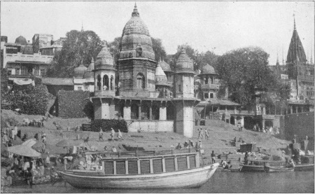 The Munikurnika Ghat—One of the Burning Ghats of
Benares