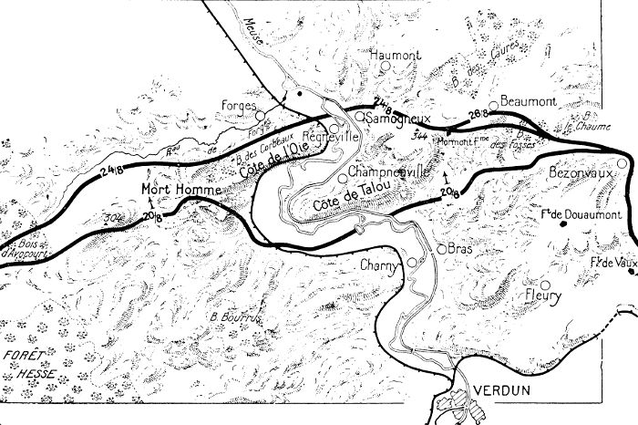 Map: The French Offensive of 1917-08-20